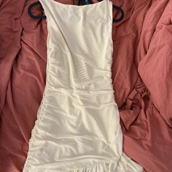 WhiteFox The Only One I Love Mini Dress Lemon Size Small - Picture 2 of 4